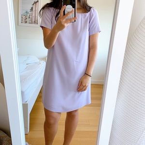 🌟SALE😂Club Monaco lilac off shoulder dress sz 10